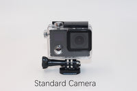 V12 1080P Action Camera Dual Screen Display Gyro RSC Underwater Waterproof 2 inch FHD Screen with Smart 2.4G Rechargeable Remote Control For Aerial Photograph Diving Cylcling Helmet Cam Wi-Fi Share FHD Sports DV -  Cycling Apparel, Cycling Accessories | BestForCycling.com 