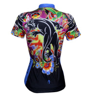 Ilpaladino Black-panther walking from anthemia Summer Women's Short/Long-Sleeve Cycling Jersey Biking Shirts Breathable Sports Clothes Apparel Outdoor Gear NO.118 -  Cycling Apparel, Cycling Accessories | BestForCycling.com 