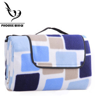2*2m Large Striped Checked Dual Layers Portable Outdoor Family Beach/ Park/Camping/Concerts/Picnic Blanket Mat- Handle Extra,Foldable, Waterproof, Sand-proof -  Cycling Apparel, Cycling Accessories | BestForCycling.com 