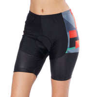 Orange Splicing Side Womans Spinning Cycling Padded Bike Shorts UPF 50+ Summer Pant Road Bike Wear Mountain Bike MTB Clothes Sports Apparel Quick dry Breathable NO.787 -  Cycling Apparel, Cycling Accessories | BestForCycling.com 