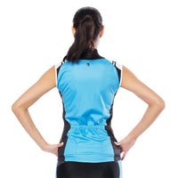 Blue Women's Cycling Sleeveless Bike Jersey/Suit T-shirt Summer Spring Road Bike Wear Mountain Bike MTB Clothes Sports Apparel Top Kits NO.798 -  Cycling Apparel, Cycling Accessories | BestForCycling.com 