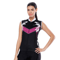 Leaves Purple Arrow Black Night Women's Cycling Sleeveless Bike Jersey T-shirt Summer Spring Road Bike Wear Mountain Bike MTB Clothes Sports Apparel Top NO. 809 -  Cycling Apparel, Cycling Accessories | BestForCycling.com 