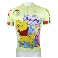 Ilpaladino Winnie the Pooh Man's Spring Summer Sportswear Short/long-sleeve Cycling Jersey Apparel Outdoor Sports Gear Leisure Biking T-shirt Cartoon World NO.97 -  Cycling Apparel, Cycling Accessories | BestForCycling.com 
