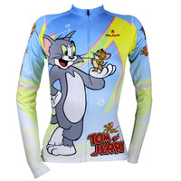 Tom And Jerry Cycling Jersey Cats and Mouses Cycling Jersey Woman's Short/Long-sleeve Bike Shirt 099 -  Cycling Apparel, Cycling Accessories | BestForCycling.com 