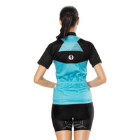 Simple Cool Blue Women's Cycling Short-sleeve Bike Jersey/Kit T-shirt Summer Spring Road Bike Wear Mountain Bike MTB Clothes Sports Apparel Top / Suit NO. 805 -  Cycling Apparel, Cycling Accessories | BestForCycling.com 