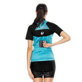 Simple Cool Blue Women's Cycling Short-sleeve Bike Jersey/Kit T-shirt Summer Spring Road Bike Wear Mountain Bike MTB Clothes Sports Apparel Top / Suit NO. 805 -  Cycling Apparel, Cycling Accessories | BestForCycling.com 