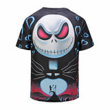 Romantic Skull Mens T-shirt Graphic 3D Printed Round-collar Short Sleeve Summer Casual Cool T-Shirts Fashion Top Tees DX803008# -  Cycling Apparel, Cycling Accessories | BestForCycling.com 