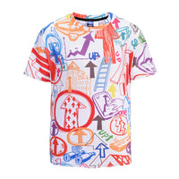 Up Sign Mens T-shirt Graphic 3D Printed Round-collar Short Sleeve Summer Casual Cool T-Shirts Fashion Top Tees DX805003# -  Cycling Apparel, Cycling Accessories | BestForCycling.com 