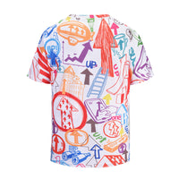 Up Sign Mens T-shirt Graphic 3D Printed Round-collar Short Sleeve Summer Casual Cool T-Shirts Fashion Top Tees DX805003# -  Cycling Apparel, Cycling Accessories | BestForCycling.com 