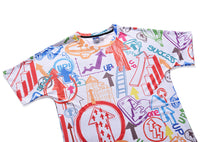 Up Sign Mens T-shirt Graphic 3D Printed Round-collar Short Sleeve Summer Casual Cool T-Shirts Fashion Top Tees DX805003# -  Cycling Apparel, Cycling Accessories | BestForCycling.com 