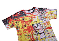 Graffiti Paint Mens T-shirt Graphic 3D Printed Round-collar Short Sleeve Summer Casual Cool T-Shirts Fashion Top Tees DX805008# -  Cycling Apparel, Cycling Accessories | BestForCycling.com 