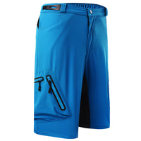 Mens Summer Quick Dry Breathable Outdoor Sports MTB Shorts Mountain Bike Biking Pants with Zip Pockets  black/blue/olive #1202B -  Cycling Apparel, Cycling Accessories | BestForCycling.com 
