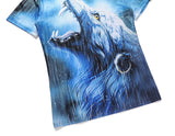 Arrogance Wolf Rainy Day Mens T-shirt Graphic 3D Printed Round-collar Short Sleeve Summer Casual Cool T-Shirts Fashion Top Tees DX801001# -  Cycling Apparel, Cycling Accessories | BestForCycling.com 
