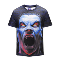 Angry Mens T-shirt Graphic 3D Printed Round-collar Short Sleeve Summer Casual Cool T-Shirts Fashion Top Tees DX801011# -  Cycling Apparel, Cycling Accessories | BestForCycling.com 