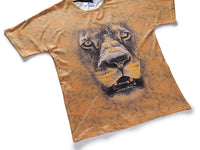 Yellow Embarrassed Lion Mens T-shirt Graphic 3D Printed Round-collar Short Sleeve Summer Casual Cool T-Shirts Fashion Top Tees DX803017# -  Cycling Apparel, Cycling Accessories | BestForCycling.com 