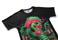 Green Snake Clown Mens T-shirt Graphic 3D Printed Round-collar Short Sleeve Summer Casual Cool T-Shirts Fashion Top Tees DX803029# -  Cycling Apparel, Cycling Accessories | BestForCycling.com 