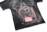 Black Dog Mens T-shirt Graphic 3D Printed Round-collar Short Sleeve Summer Casual Cool T-Shirts Fashion Top Tees DX803030# -  Cycling Apparel, Cycling Accessories | BestForCycling.com 