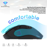 2.4G Wireless Mouse Portable Mobile Optical Mouse with USB Receiver, 5 Adjustable DPI Levels, 6 Buttons for Notebook, PC, Laptop, Computer, Macbook -  Cycling Apparel, Cycling Accessories | BestForCycling.com 