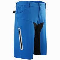 Men's MTB Shorts with Zip Pockets Blue/Olive #1505B -  Cycling Apparel, Cycling Accessories | BestForCycling.com 