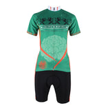 Ilpaladino Green Elegant Woman's Cycling short-sleeve Jersey/Suit Spring Summer Sportswear Apparel Outdoor Sports Gear NO.191 -  Cycling Apparel, Cycling Accessories | BestForCycling.com 