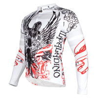ILPALADINO Rose Angel Men's  Long Sleeves Cycling Jacket Spring Autumn Exercise Bicycling Pro Cycle Clothing Racing Apparel Outdoor Sports Leisure Biking Shirts NO.721 -  Cycling Apparel, Cycling Accessories | BestForCycling.com 