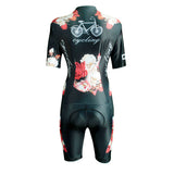Triathlon Suits Trisuit Women, Premium Anti-Friction Padded Running Swimming Cycling 998
