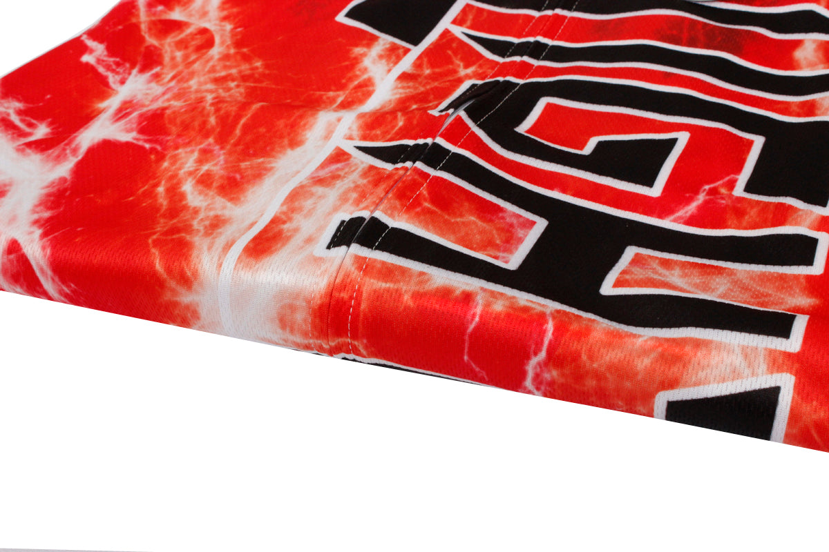 Ilpaladino Flashing Lightning Natural Phenomenon Cycling Short-sleeve Suit /Jersey Exercise Bicycling Pro Cycle Clothing Racing Apparel Outdoor Sports Leisure Biking Shirts Team Kit Red NO.616 -  Cycling Apparel, Cycling Accessories | BestForCycling.com 