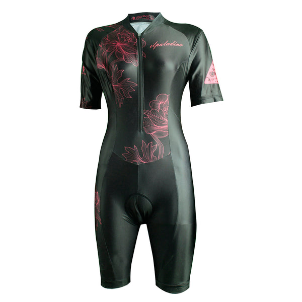 Compression Triathlon Suit Racing Tri Suit Bib Short Cycling Swim Run 1003