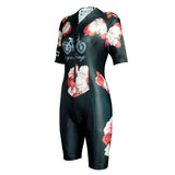 Triathlon Suits Trisuit Women, Premium Anti-Friction Padded Running Swimming Cycling 998