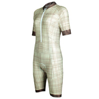 Short Sleeve Cycling Skinsuit Pro Team Bicycle Time Trial Suit Bike Racing Suit Cycle Kit 3D Pad 1011