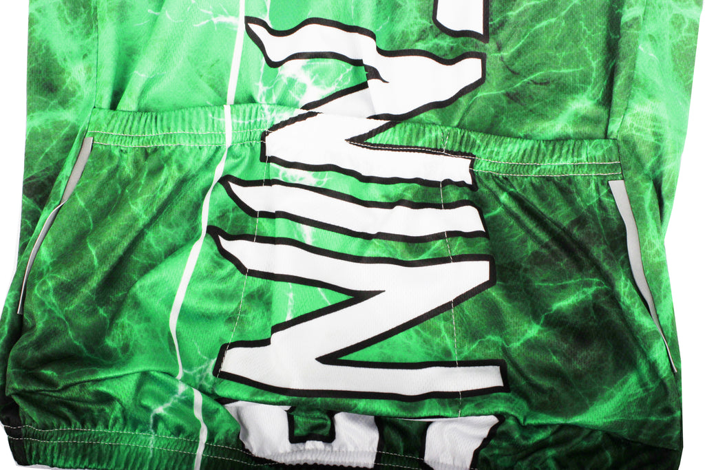 Ilpaladino Green Flashing Lightning Natural Phenomenon Cycling Short-sleeve Suit /Jersey Exercise Bicycling Pro Cycle Clothing Racing Apparel Outdoor Sports Leisure Biking Shirts Team Kit NO.627 -  Cycling Apparel, Cycling Accessories | BestForCycling.com 