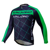 Men's Top Long-sleeve Black Cycling Jersey with Green-strip Mesh Outdoor Leisure Sport Biking Sportswear Suit Winter Bicycle clothing(velvet) 765 -  Cycling Apparel, Cycling Accessories | BestForCycling.com 