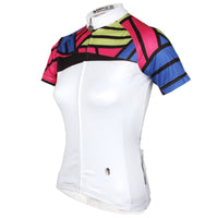 Ilpaladino Colorful Shoulder Women's Short-sleeve Cycling Jerseys Summer Pro Cycle Clothing Racing Apparel Outdoor Sports Leisure Biking shirt NO. 778 -  Cycling Apparel, Cycling Accessories | BestForCycling.com 