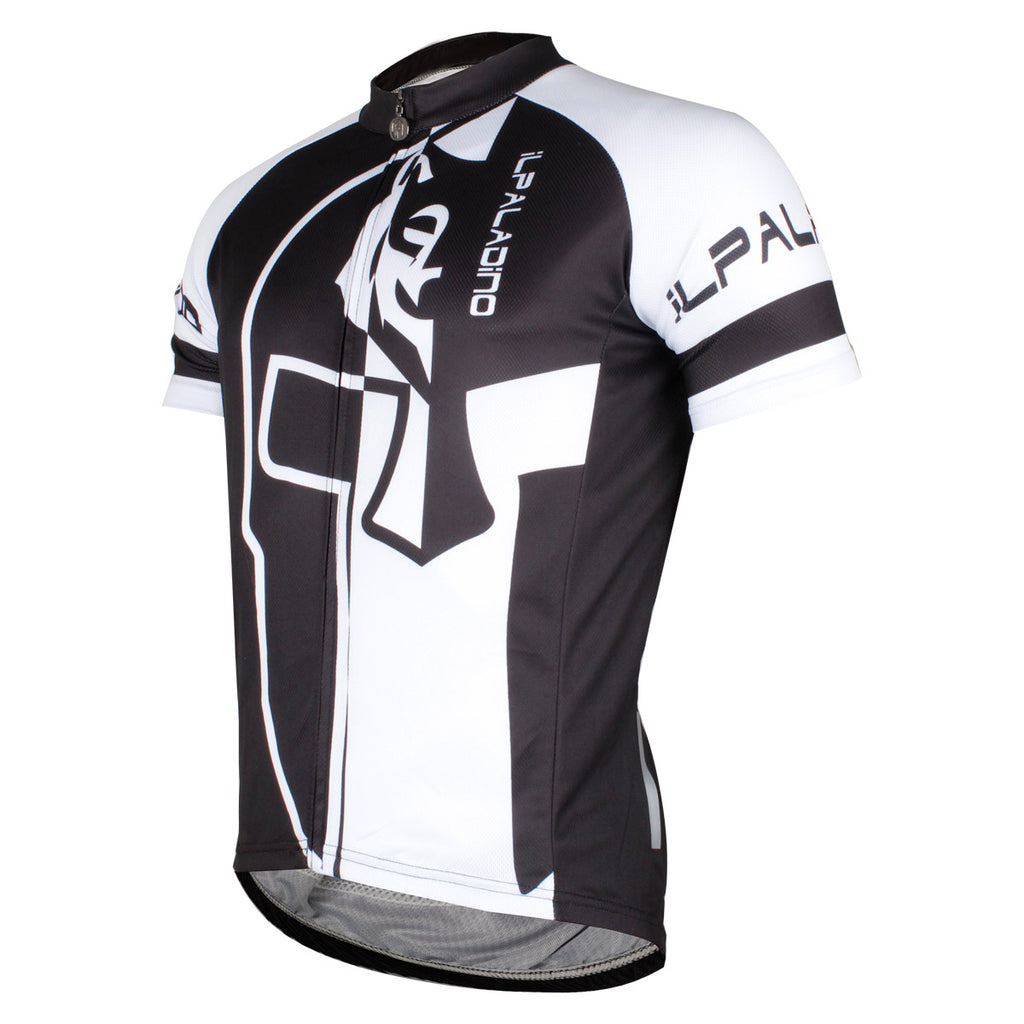 ILPALADINO Men's Bicycling Jersey in Summer Black and White Mountain Bike and Road Bike Shirt Short Sleeve Breathable NO.746 -  Cycling Apparel, Cycling Accessories | BestForCycling.com 