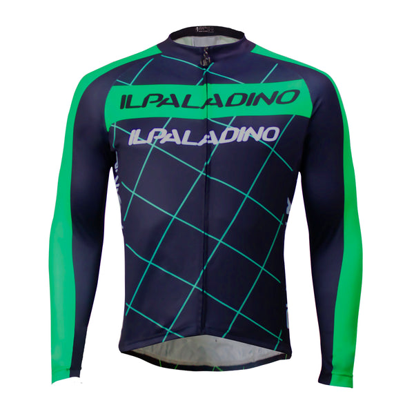 Men's Top Long-sleeve Black Cycling Jersey with Green-strip Mesh Outdoor Leisure Sport Biking Sportswear Suit Spring Fall/Autumn clothing NO.765 -  Cycling Apparel, Cycling Accessories | BestForCycling.com 