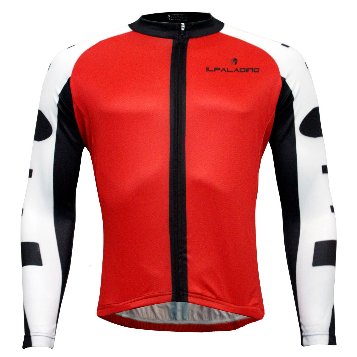 ILPALADINO Men's Breathable Long-sleeve White Cycling Jersey with Black-strip Outdoor Leisure Sport Biking Shirt Spring Fall/Autumn Bicycle Sportswear Clothing NO.773 -  Cycling Apparel, Cycling Accessories | BestForCycling.com 