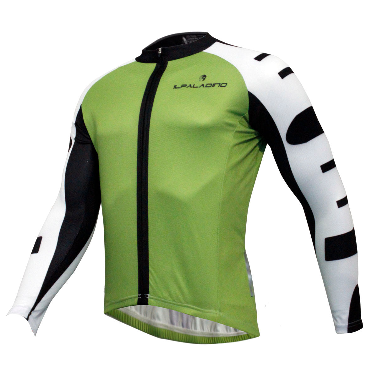 ILPALADINO Men's Breathable Long-sleeve White Cycling Jersey with Black-strip Outdoor Leisure Sport Biking Shirt Spring Fall/Autumn Bicycle Sportswear Clothing NO.773 -  Cycling Apparel, Cycling Accessories | BestForCycling.com 