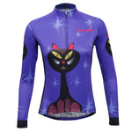 Navy Blue Biking shirt Cycling Jersey and Black Cat Women's Long Sleeves Cycling Jerseys 777 -  Cycling Apparel, Cycling Accessories | BestForCycling.com 