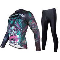 ILPALADINO Skull Men's  Long Sleeves Cycling Jersey Pro Cycle Clothing Racing Apparel Outdoor Sports Leisure Biking T-shirt NO.720 -  Cycling Apparel, Cycling Accessories | BestForCycling.com 