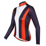 Ilpaladino Red-collar Women's Long-Sleeve Cycling Jersey Biking Shirts Breathable  Spring Autumn Exercise Bicycling Pro Cycle Clothing Racing Apparel Outdoor Leisure Sports Clothes NO.736 -  Cycling Apparel, Cycling Accessories | BestForCycling.com 