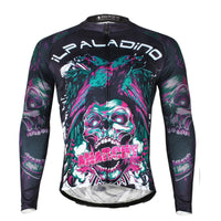 ILPALADINO Skull Men's  Long Sleeves Cycling Jersey Pro Cycle Clothing Racing Apparel Outdoor Sports Leisure Biking T-shirt NO.720 -  Cycling Apparel, Cycling Accessories | BestForCycling.com 