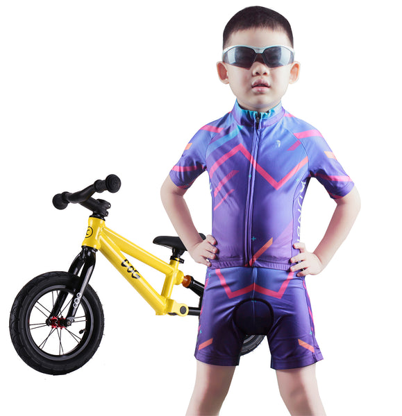 Children Boys' Girls' Cycling Jersey Set For Kids Road Mountain Bike Short Sleeve with 3D Padded Shorts Breathable -  Cycling Apparel, Cycling Accessories | BestForCycling.com 