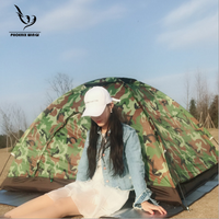 2/ 3-4 People Large One-Layer Army Military Green Camouflage Wild Camping Family Dome Travel Backpacking Tents with Carry Bag Outdoor Shelters Lightweight Waterproof -  Cycling Apparel, Cycling Accessories | BestForCycling.com 