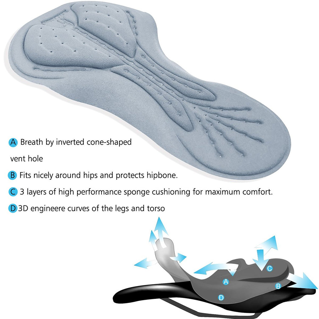 ILPALADINO Cycling Underwear Shorts Men Bike Underwear Breathable Bicycle Pants Lightweight Riding Underwear Shorts -  Cycling Apparel, Cycling Accessories | BestForCycling.com 