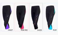 Summer Womens 3/4 Cycling Biking Pants Quick-dry Bicycle Clothes violet/rose red/black/blue NO.GL001 -  Cycling Apparel, Cycling Accessories | BestForCycling.com 