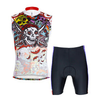 Skull Men's Cycling Sleeveless Summer Jersey NO. W088 -  Cycling Apparel, Cycling Accessories | BestForCycling.com 