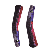 Red& Blue Professional Outdoor Sport Wear Compression Arm Sleeve Oversleeve Pair Breathable UV Protection Unisex NO.X025 -  Cycling Apparel, Cycling Accessories | BestForCycling.com 