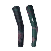 Blackish Green & Flowers Professional Outdoor Sport Wear Compression Arm Sleeve Oversleeve Pair Breathable UV Protection Unisex NO.X027 -  Cycling Apparel, Cycling Accessories | BestForCycling.com 