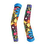 Bright Flowers Professional Outdoor Sport Wear Compression Arm Sleeve Oversleeve Pair Breathable UV Protection Unisex NO.X028 -  Cycling Apparel, Cycling Accessories | BestForCycling.com 