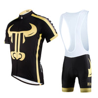 ILPALADINO Animal Golden Bull Man's Short-sleeve Cycling Jersey Team Kit Jacket Pro Cycle Clothing Racing Apparel T-shirt Summer Spring Suit Spring Autumn Clothes Sportswear NO.628 -  Cycling Apparel, Cycling Accessories | BestForCycling.com 